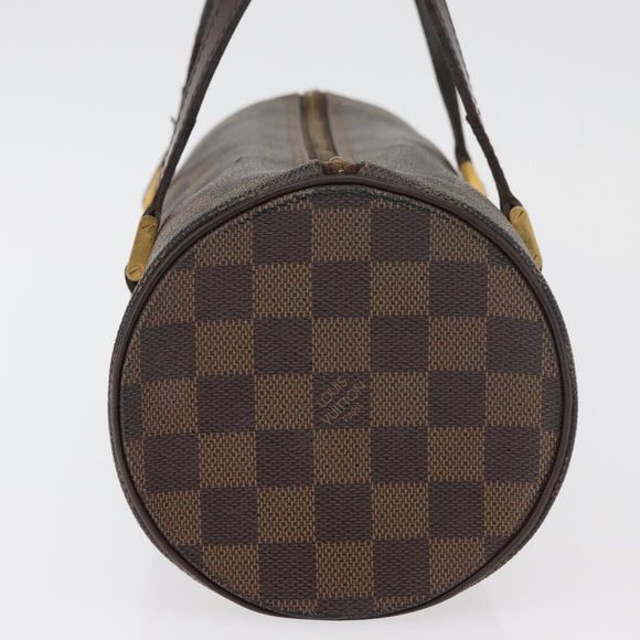 LOUIS VUITTON Damier Ebene Papillon 26 Hand Bag M51304 LV Auth bs34920