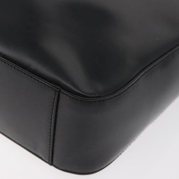 GUCCI Shoulder Bag Patent leather Black Silver 000 0506 1013 Auth bs34922