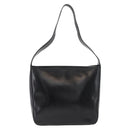 GUCCI Shoulder Bag Patent leather Black Silver 000 0506 1013 Auth bs34922-2