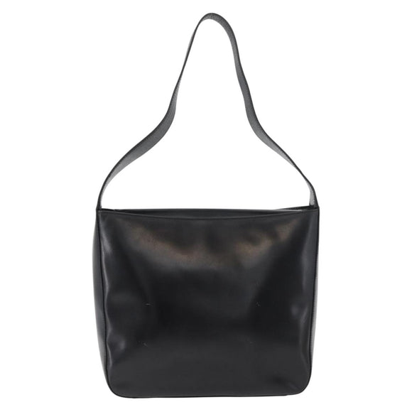 GUCCI Shoulder Bag Patent leather Black Silver 000 0506 1013 Auth bs34922