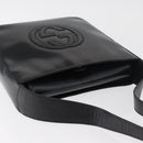 GUCCI Shoulder Bag Patent leather Black Silver 000 0506 1013 Auth bs34922-6