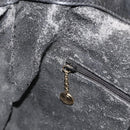 GUCCI Bamboo Shoulder Bag Leather 2way Black Gold 001 3444 1638 Auth bs34925-21