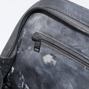 LOEWE Anagram Hand Bag Leather Black Gold Auth bs34927-20