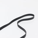 Christian Dior Trotter Canvas Shoulder Bag Black Gold Auth bs34928A-8