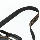 FENDI Hand Bag Nylon 2way Black Gold Auth bs34931-10