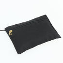 FENDI Hand Bag Nylon 2way Black Gold Auth bs34931-22