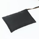 FENDI Hand Bag Nylon 2way Black Gold Auth bs34931-23