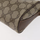 GUCCI GG Supreme Web Sherry Line Bag PVC Beige Gold 89 02 018 Auth bs34932-16