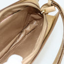 BOTTEGA VENETA Shoulder Bag Leather Gold Auth bs34935-16