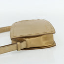 BOTTEGA VENETA Shoulder Bag Leather Gold Auth bs34935-4