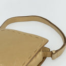 BOTTEGA VENETA Shoulder Bag Leather Gold Auth bs34935-8
