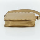 BOTTEGA VENETA Shoulder Bag Leather Gold Auth bs34935-9