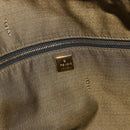FENDI Zucca Canvas Hand Bag Black Brown Auth bs34936-17