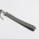 Christian Dior Clutch Bag Leather Gray Silver Auth bs34937-6