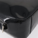 Salvatore Ferragamo Tote Bag Patent leather Black Silver Auth bs34940-15