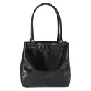 Salvatore Ferragamo Tote Bag Patent leather Black Silver Auth bs34940-2