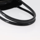 Salvatore Ferragamo Tote Bag Patent leather Black Silver Auth bs34940-8