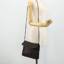 BOTTEGA VENETA INTRECCIATO Shoulder Bag Leather Brown Auth bs34942-21