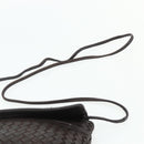 BOTTEGA VENETA INTRECCIATO Shoulder Bag Leather Brown Auth bs34942-8