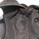 BOTTEGA VENETA INTRECCIATO Clutch Bag Leather Brown Auth bs34943-19