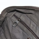 BOTTEGA VENETA INTRECCIATO Clutch Bag Leather Brown Auth bs34943-20