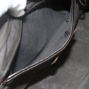 BOTTEGA VENETA INTRECCIATO Clutch Bag Leather Brown Auth bs34943-21