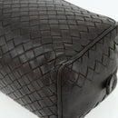 BOTTEGA VENETA INTRECCIATO Clutch Bag Leather Brown Auth bs34943-7