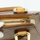 LOUIS VUITTON Monogram Vernis Forsyth Handtas Brons M91113 LV Auth bs34944-10