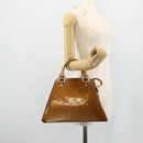 LOUIS VUITTON Monogram Vernis Forsyth Handtas Brons M91113 LV Auth bs34944-21
