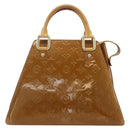 LOUIS VUITTON Monogram Vernis Forsyth Handtas Brons M91113 LV Auth bs34944-13