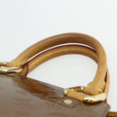 LOUIS VUITTON Monogram Vernis Forsyth Handtas Brons M91113 LV Auth bs34944-8