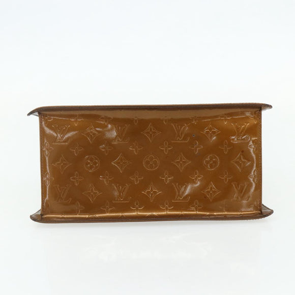 LOUIS VUITTON Monogram Vernis Forsyth Handtas Brons M91113 LV Auth bs34944