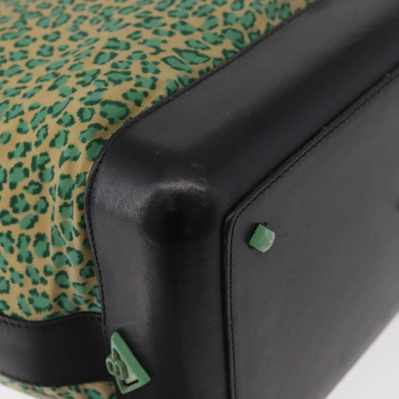 BOTTEGA VENETA Shoulder Bag Nylon Green Auth bs34945