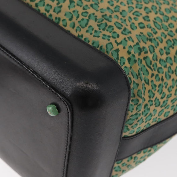 BOTTEGA VENETA Shoulder Bag Nylon Green Auth bs34945
