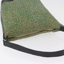 BOTTEGA VENETA Shoulder Bag Nylon Green Auth bs34945-6
