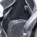 CHANEL Standard Tote Bag Caviar Skin Black Silver CC Auth bs34946-21