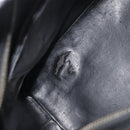 CHANEL Standard Tote Bag Caviar Skin Black Silver CC Auth bs34946-11