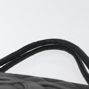 CHANEL Standard Tote Bag Caviar Skin Black Silver CC Auth bs34946-14