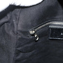 BALENCIAGA Backpack Leather Black Silver 409010 Auth bs34947-22