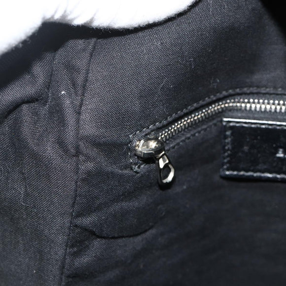 BALENCIAGA Backpack Leather Black Silver 409010 Auth bs34947