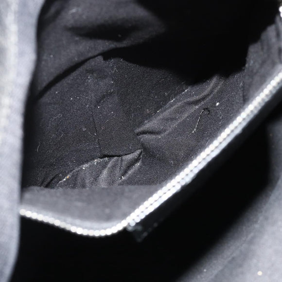 BALENCIAGA Backpack Leather Black Silver 409010 Auth bs34947