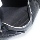 BALENCIAGA Backpack Leather Black Silver 409010 Auth bs34947-24