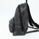 BALENCIAGA Backpack Leather Black Silver 409010 Auth bs34947-5