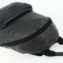 BALENCIAGA Backpack Leather Black Silver 409010 Auth bs34947-6
