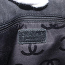 CHANEL Wild Stitch Chain Shoulder Bag Wildleder Schwarz Gold CC Auth bs34950A-20