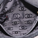 CHANEL Wild Stitch Chain Shoulder Bag Wildleder Schwarz Gold CC Auth bs34950A-24