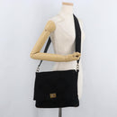 CHANEL Wild Stitch Chain Shoulder Bag Wildleder Schwarz Gold CC Auth bs34950A-27