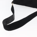 CHANEL Wild Stitch Chain Shoulder Bag Wildleder Schwarz Gold CC Auth bs34950A-8