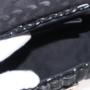 Miu Miu Shoulder Bag Straw Black Gold Auth bs34953V-11