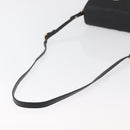 Miu Miu Shoulder Bag Straw Black Gold Auth bs34953V-7